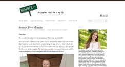 Desktop Screenshot of heatherdriveblog.com